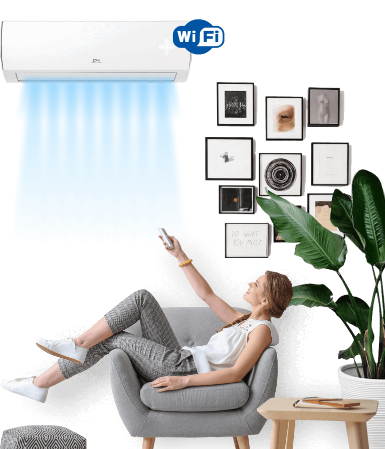 Настінний кондиціонер, спліт система Cooper&Hunter ICY ІІI Inverter NG (wi-fi) CH-S09FTXTB2S-NG
