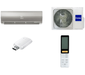 Настінний кондиціонер, спліт система Haier Flexis Inverter Wi-Fi AS25S2SF1FA-S/1U25S2SM1FA