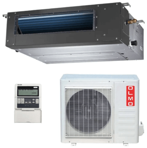 Канальний кондиціонер Inverter, спліт система OLMO OSH-IB18HRV/OSH-IOU18HRV