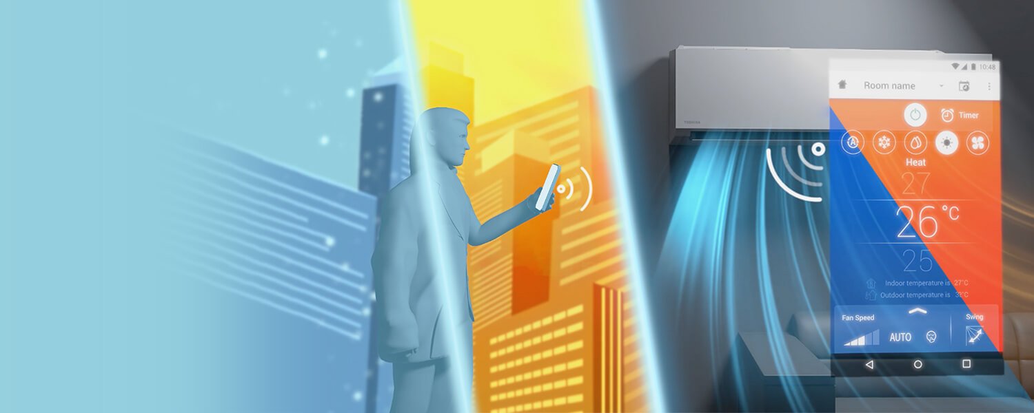 Кондиціонер настінний Inverter, спліт система Toshiba Shorai Edge RAS-13J2KVSG-UA/RAS-13J2AVSG-UA