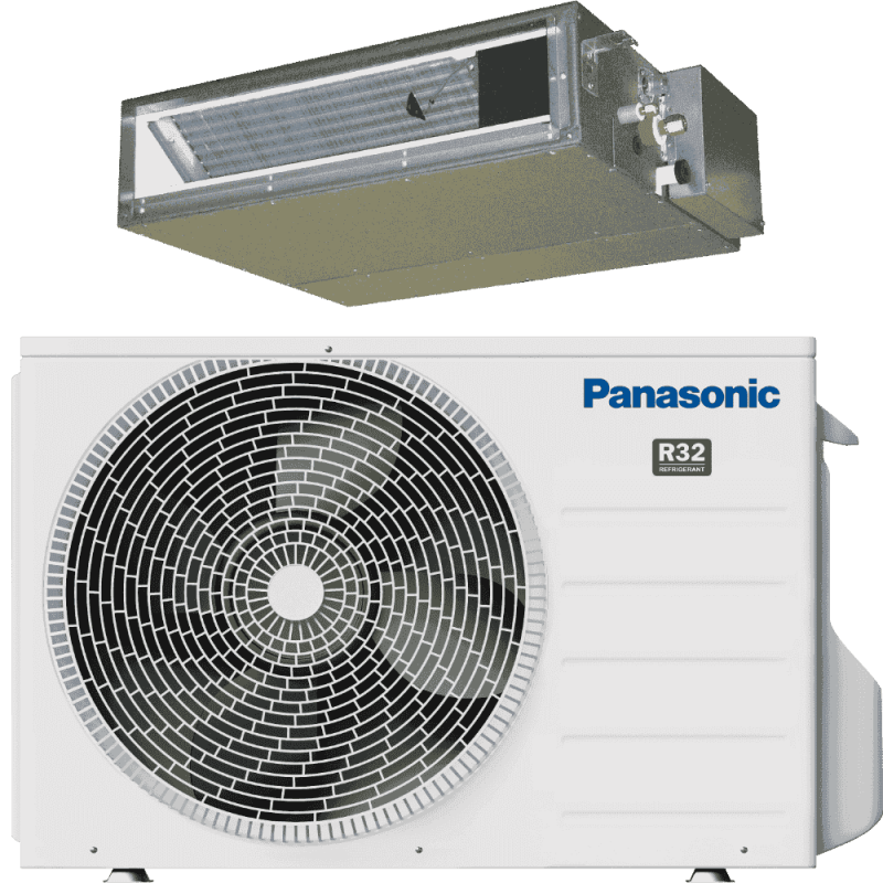 Канальний кондиціонер низького тиску Inverter, спліт-системи Panasonic CS-Z35UD3EAW/CU-Z35UBEA