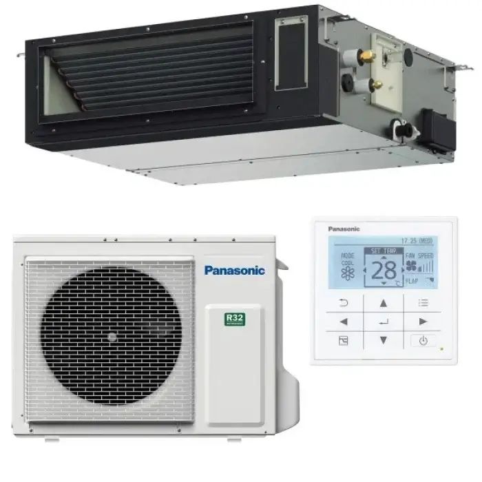 Канальний кондиціонер низького тиску Inverter, спліт-системи Panasonic CS-Z35UD3EAW/CU-Z35UBEA