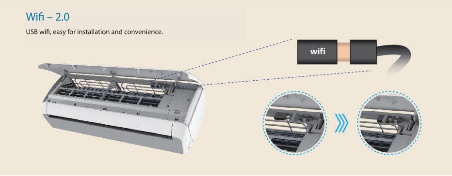 Настінний кондиціонер, спліт система AUX J-SMART INVERTER ASW-H12/JAR3DI