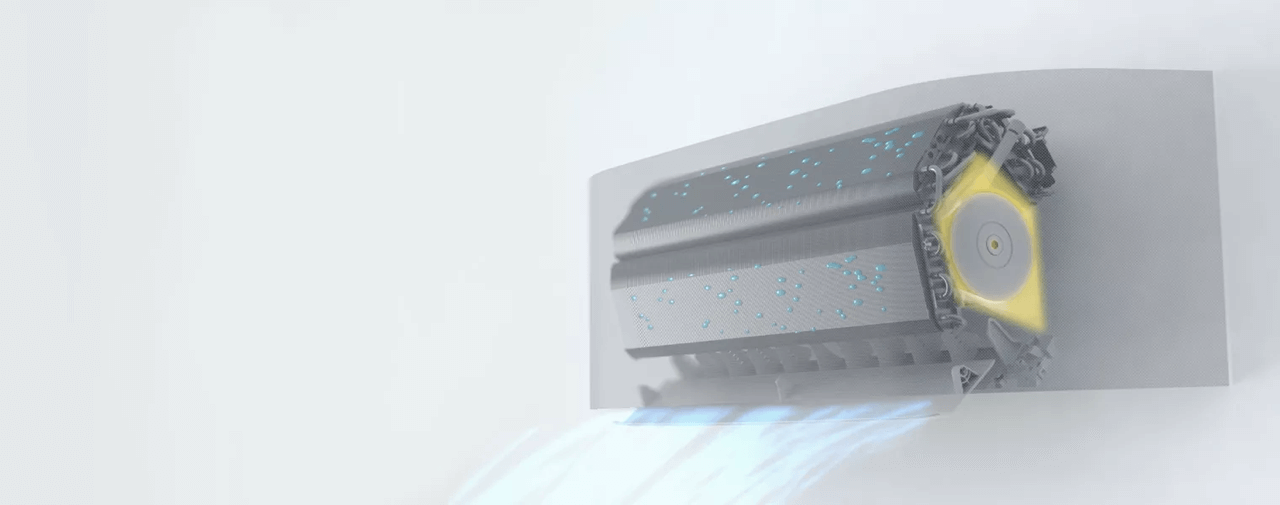 Кондиціонер настінний Inverter, спліт система Toshiba HAORI RAS-10N4KVRG-UA-RAS-10N4AVRG-UA