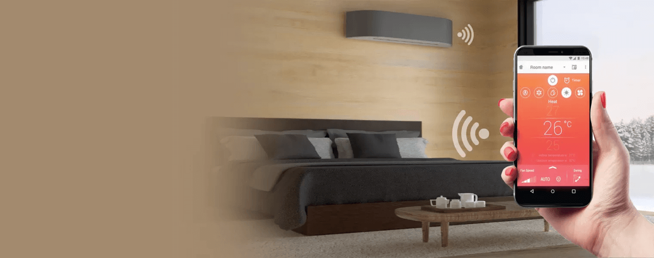 Кондиціонер настінний Inverter, спліт система Toshiba HAORI RAS-10N4KVRG-UA-RAS-10N4AVRG-UA