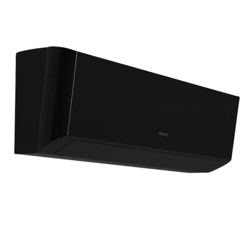 Настінний інверторний кондиціонер, спліт система Gree Clivia DC Inverter Wi-fi GWH24AUCXB-K6DNA1A Black