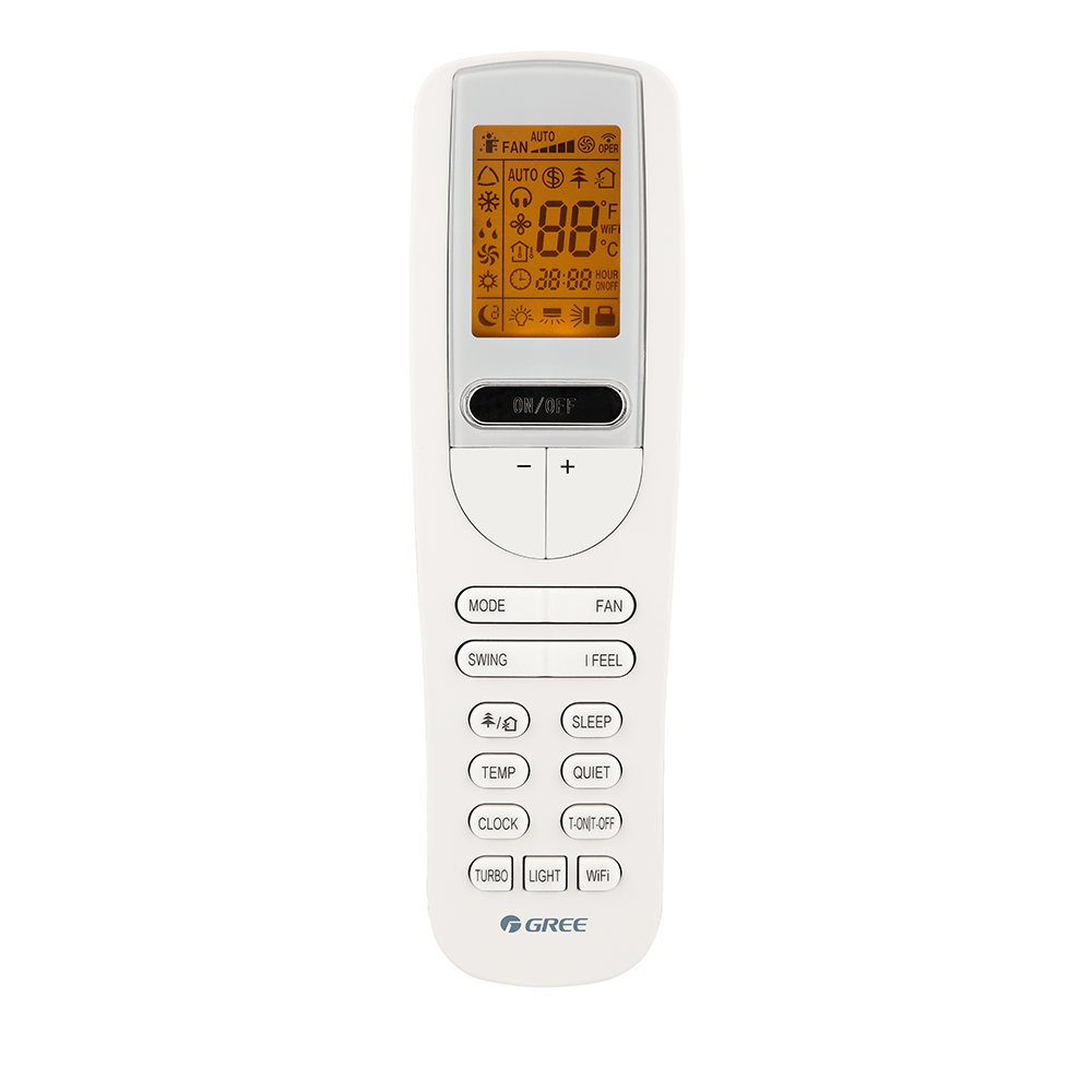 Настінний інверторний кондиціонер, спліт система Gree Clivia DC Inverter Wi-fi GWH24AUCXB-K6DNA1A Black