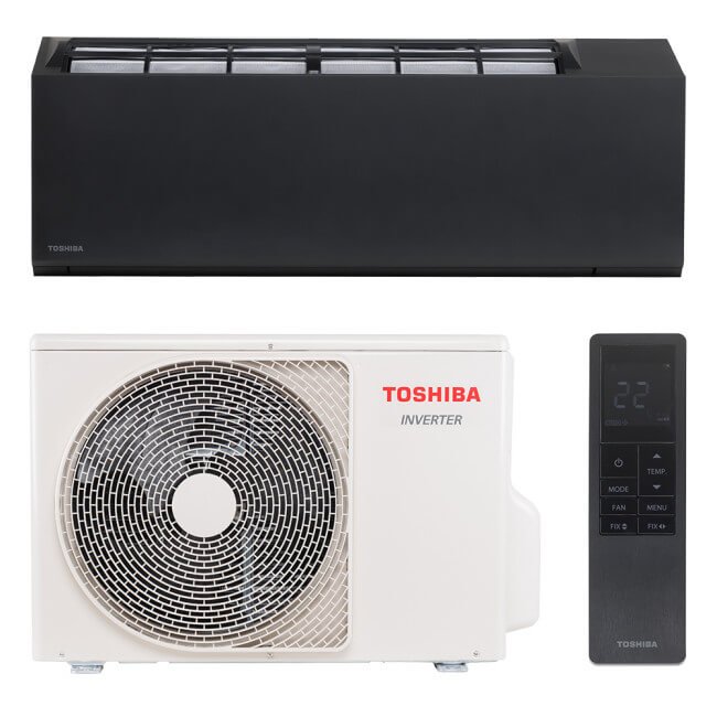 Кондиціонер настінний Inverter, спліт система Toshiba Shorai Edge Black RAS-B22G3KVSGB-E - RAS-22J2AVSG-E1