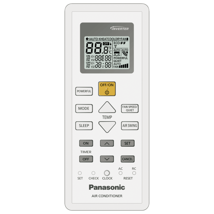 Кондиціонер настінний Inverter, спліт система PANASONIC SUPER COMPACT INVERTER CS-BZ35ZKE/CU-BZ35ZKE