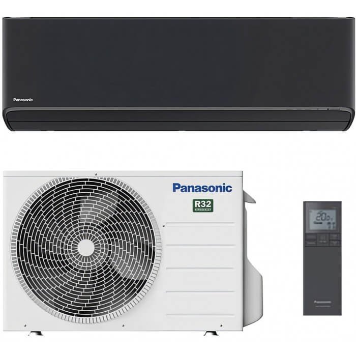 Кондиціонер настінний Inverter, спліт система Panasonic Etherea Black R32 CS-XZ20ZKEW-H/CU-Z20ZKE