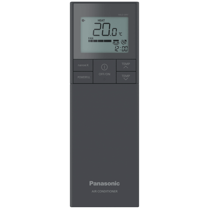 Кондиціонер настінний Inverter, спліт система Panasonic Etherea Black R32 CS-XZ20ZKEW-H/CU-Z20ZKE