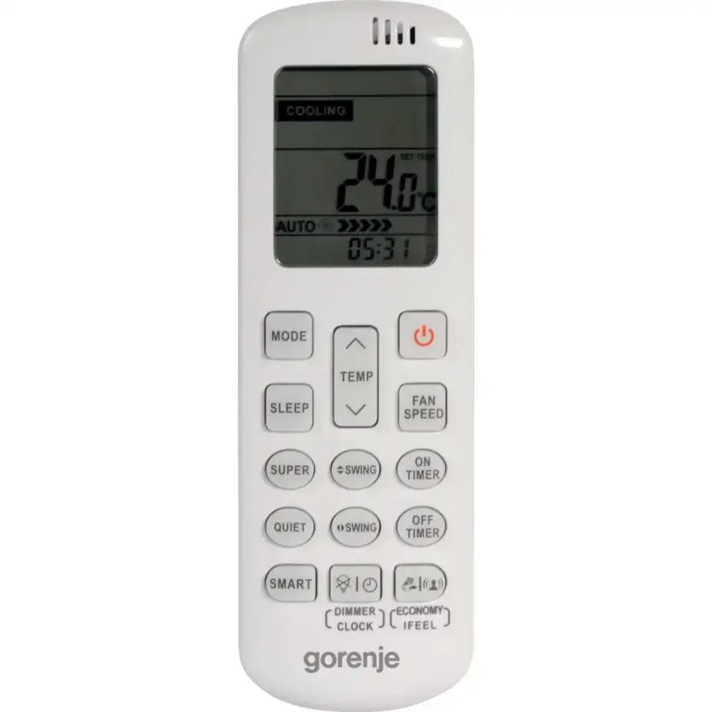 Кондиціонер настінний Inverter, спліт система Gorenje Серія REA -20 R32 WI-FI REA26IN KC/REA26OUT