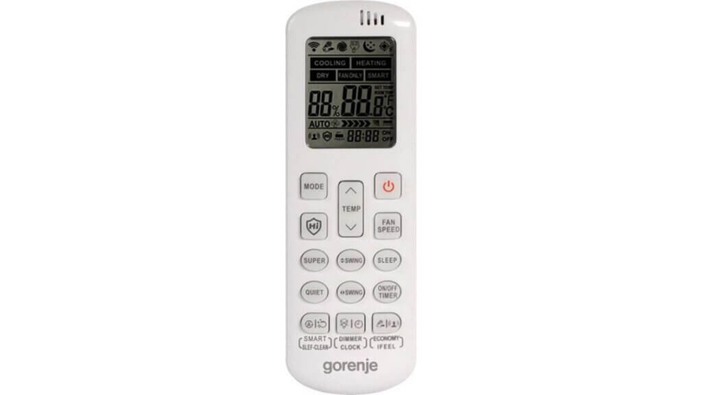 Кондиціонер настінний Inverter, спліт система Gorenje Серія TITAN INVERTER -25 WI-FI Titan 26IN TR/26OUT CJ